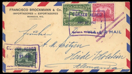 1931, Nicaragua, 537 u.a., Brief