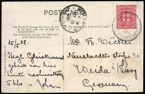 1906, Jamaica, 49, Brief