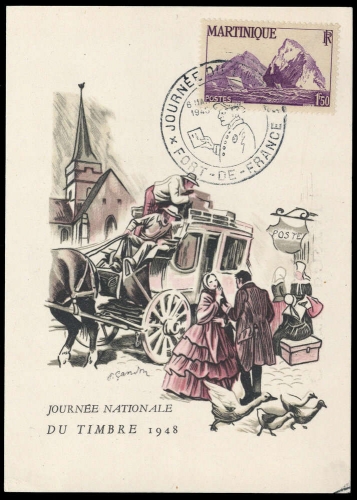 1947, Martinique, 244, Brief