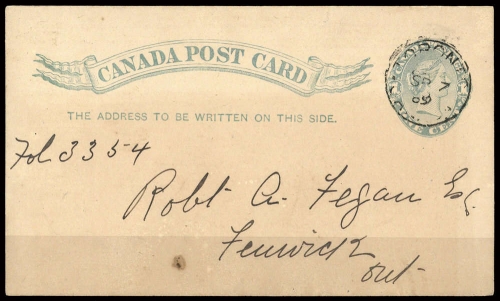 1887, Canada, P 8, Brief