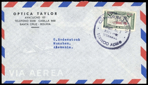 1957, Bolivien, 574, Brief
