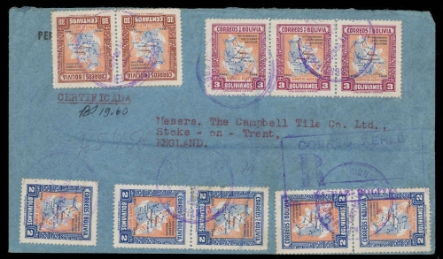 1945, Bolivien, 391-92 u.a., Brief
