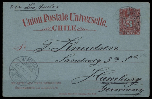 1887, Chile, P 15, Brief