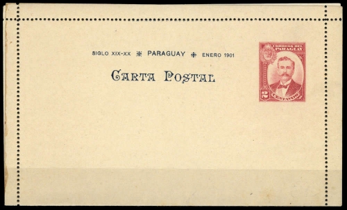 1900, Paraguay, K 4, Brief