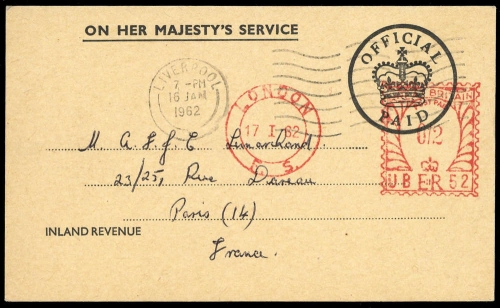Grossbritannien, Brief