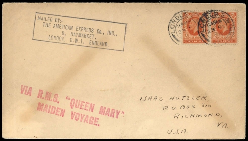 1936, Grossbritannien, 178 (2), Brief