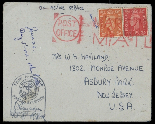 1939, Grossbritannien, 199, 201, Brief