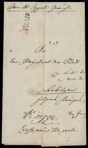 Tschechoslowakei, Brief