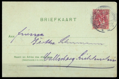 Niederlande, 54 FL, Brief