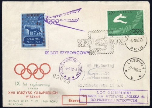 1960, Polen, 1173 A u.a., Brief