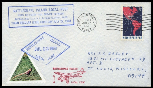 1968, USA, 946 u.a., Brief