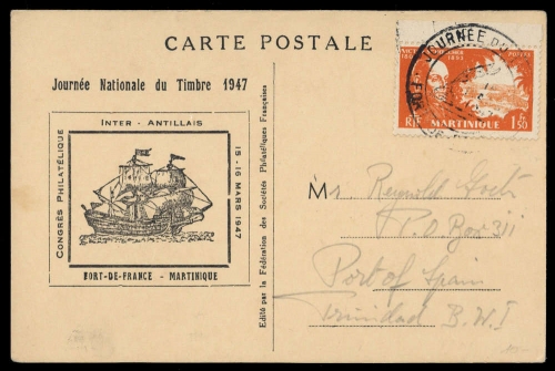 1945, Martinique, 216, Brief