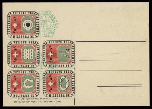 1941, Schweiz Soldatenmarken, Brief