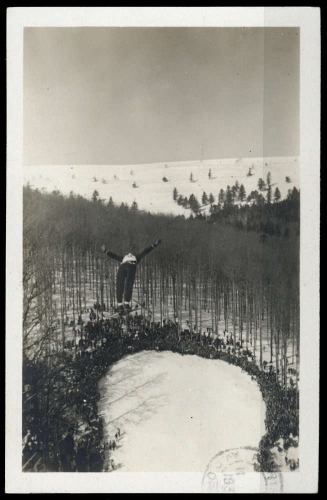 1936, Sport u.Spiel,Wintersport,Ski, Fr. 274, Brief