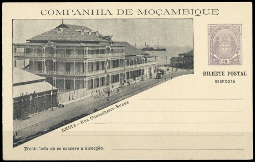 1904, Mocambique Gesellschaft, P 11 I A, Brief