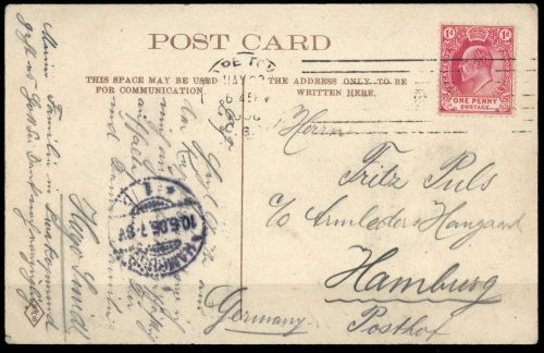 1902, Kap der Guten Hoffnung, 54, Brief