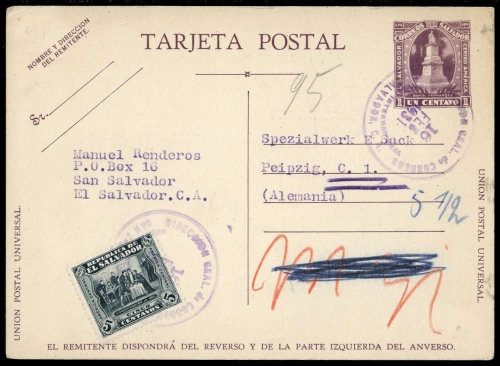 1924, Salvador, 424 u.a., Brief