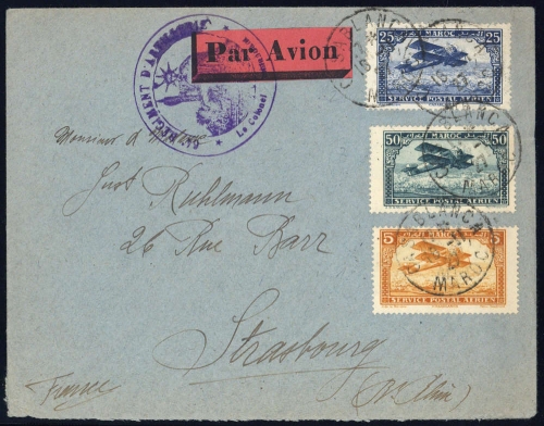1922, Marokko, 38-40, Brief