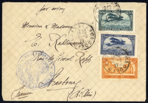 1922, Marokko, 38-40, Brief