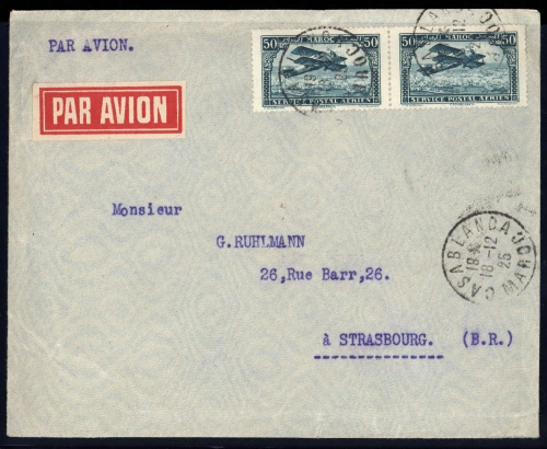 1922, Marokko, 40 (2), Brief