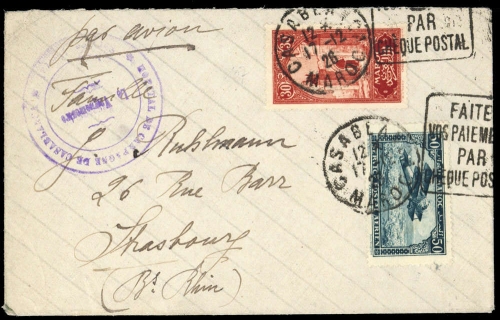 1922, Marokko, 40, 59, Brief