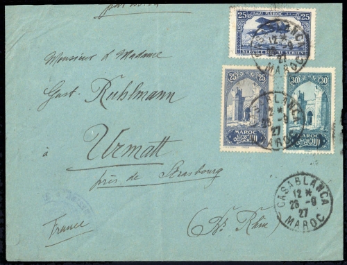 1922, Marokko, 39, 58, 60, Brief