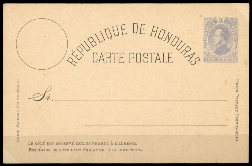 1882, Honduras, P 2, Brief