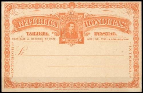 1891, Honduras, P 11, Brief