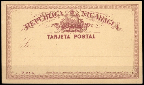 1878, Nicaragua, P 1, Brief