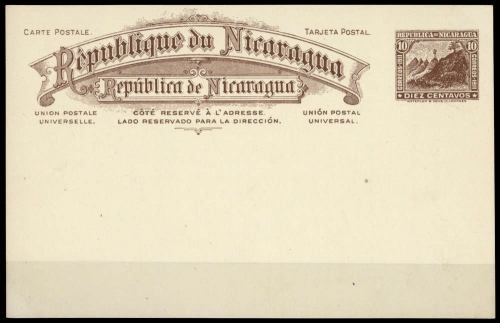 1912, Nicaragua, P 73, Brief