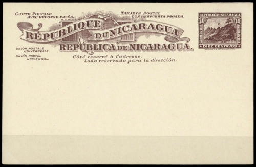 1912, Nicaragua, P 75, Brief