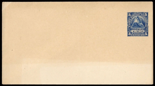 1888, Nicaragua, U 1, Brief