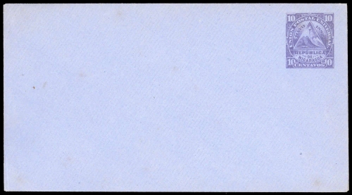 1888, Nicaragua, U 2, Brief
