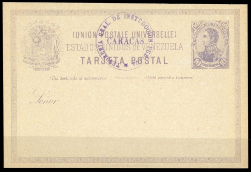 1891, Venezuela, P 5, Brief