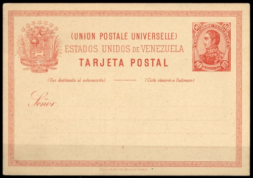 1893, Venezuela, P 8 b, Brief