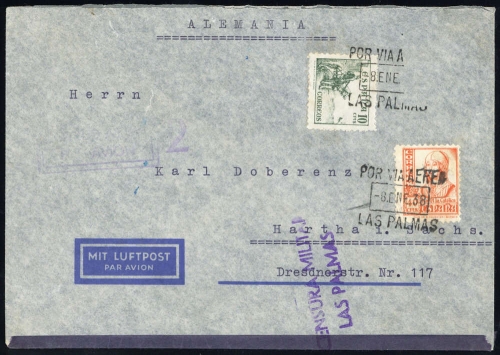 1937, Spanien, 774, 767, Brief