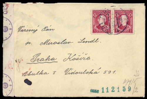 1939, Slowakei, 40 (2), Brief