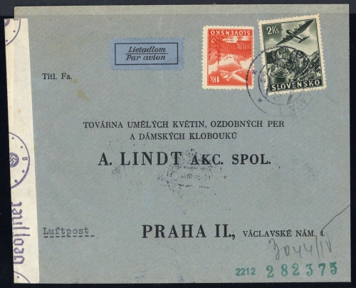 1939, Slowakei, 50-51, Brief