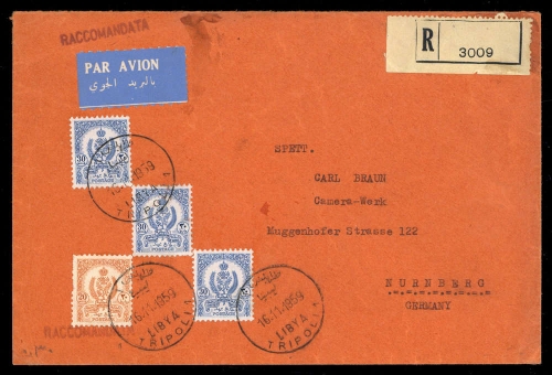 1955, Libyen, 62 (3) u.a., Brief