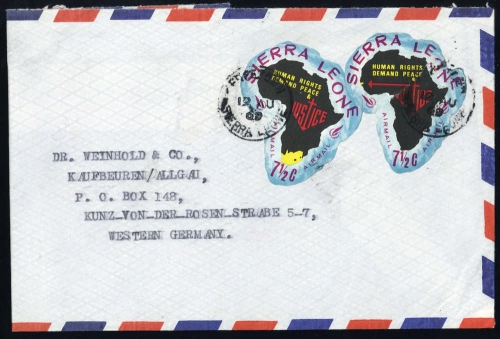1968, Sierra Leone, 420 I-II, Brief
