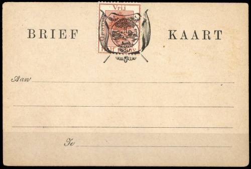 1891, Oranjefreistaat, P 6 I, Brief