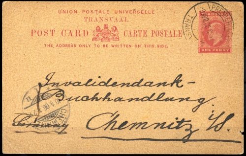 1902, Transvaal, P 11, Brief