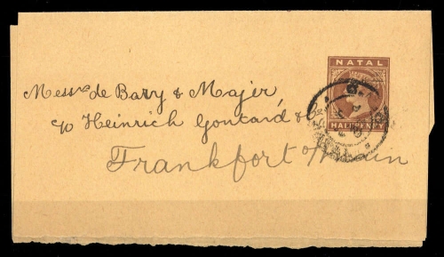 1885, Natal, S 1, Brief