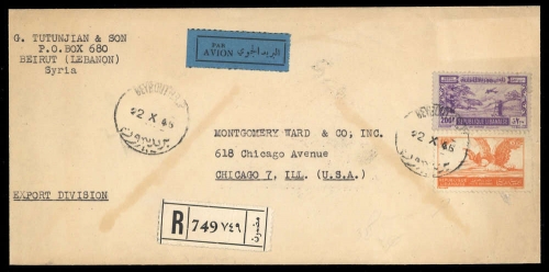 1945, Libanon, 337, 298, Brief