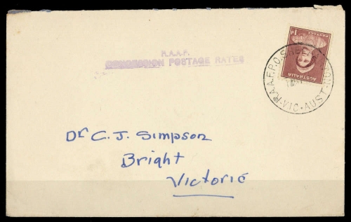 1941, Australien, 139 C, Brief