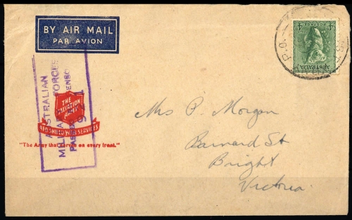1943, Australien, 144, Brief