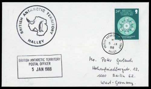Britische Gebiete in der Antarktis, 137, Brief