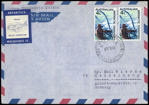 Australische Gebiete in der Antarktis, 10 (2), Brief