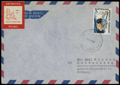 Australische Gebiete in der Antarktis, 12, Brief