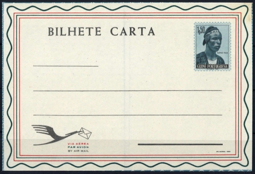 1953, Portugiesisch Guinea, LF, Brief